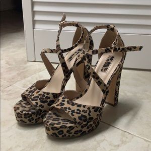 Cheetah heels